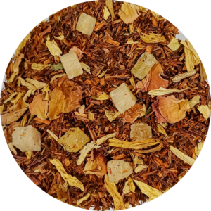 Rooibos con Piña, Limonaria, Girasol y Pétalos de Rosa