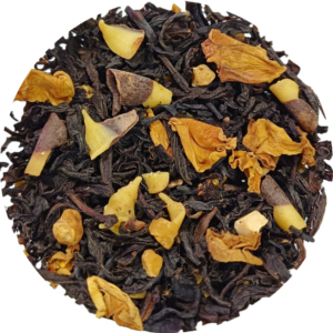 Té Negro con Chocolate Praliné y Pétalos de Girasol