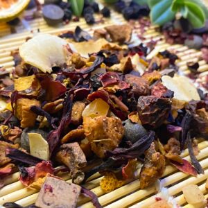 Manzana, Naranja, Chocolate y Coco